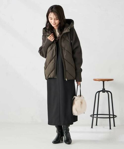 a.v.v / アー・ヴェ・ヴェ その他アウター | キルトニットドッキングジャケット | 詳細11