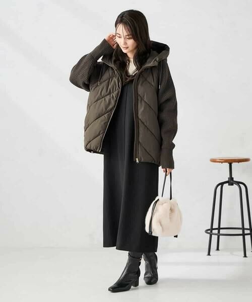 a.v.v / アー・ヴェ・ヴェ その他アウター | キルトニットドッキングジャケット | 詳細13