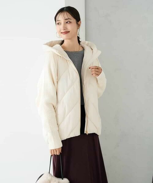 a.v.v / アー・ヴェ・ヴェ その他アウター | キルトニットドッキングジャケット | 詳細2