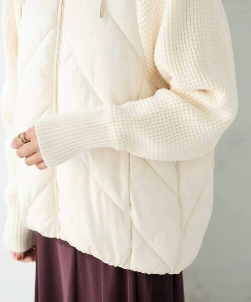 a.v.v / アー・ヴェ・ヴェ その他アウター | キルトニットドッキングジャケット | 詳細25