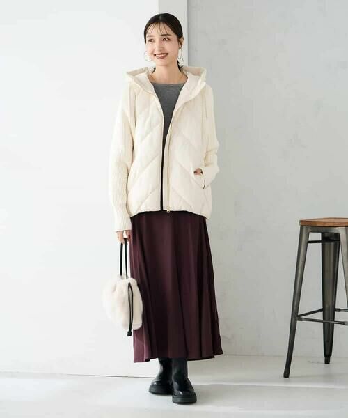 a.v.v / アー・ヴェ・ヴェ その他アウター | キルトニットドッキングジャケット | 詳細3