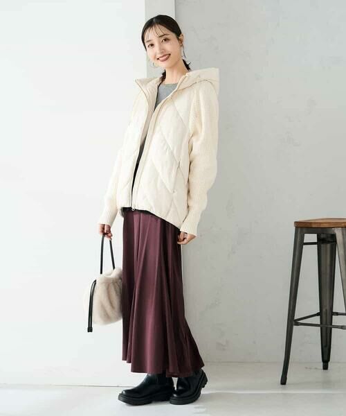 a.v.v / アー・ヴェ・ヴェ その他アウター | キルトニットドッキングジャケット | 詳細5