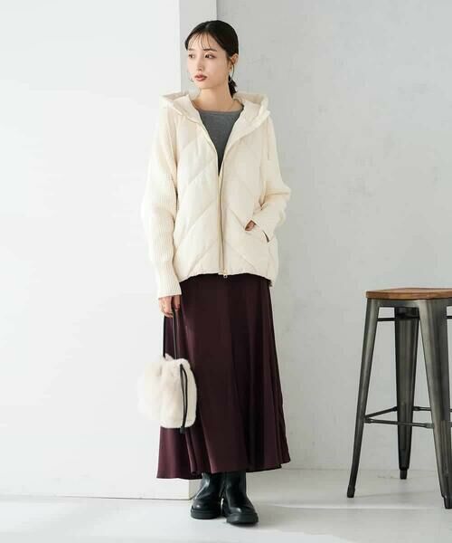 a.v.v / アー・ヴェ・ヴェ その他アウター | キルトニットドッキングジャケット | 詳細7