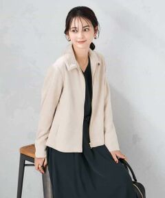 a.v.v / アー・ヴェ・ヴェ その他アウター | フェイクスエードステンカラーブルゾン