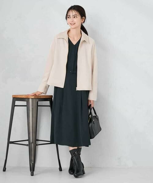 a.v.v / アー・ヴェ・ヴェ その他アウター | フェイクスエードステンカラーブルゾン | 詳細14