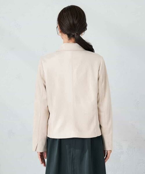 a.v.v / アー・ヴェ・ヴェ その他アウター | フェイクスエードステンカラーブルゾン | 詳細2