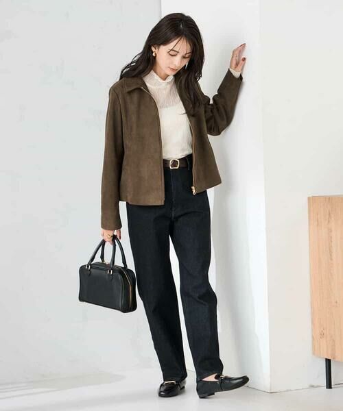 a.v.v / アー・ヴェ・ヴェ その他アウター | フェイクスエードステンカラーブルゾン | 詳細23