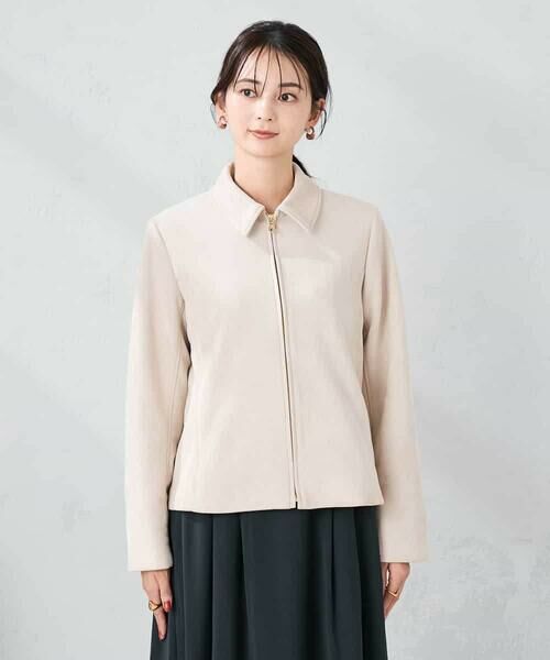 a.v.v / アー・ヴェ・ヴェ その他アウター | フェイクスエードステンカラーブルゾン | 詳細25