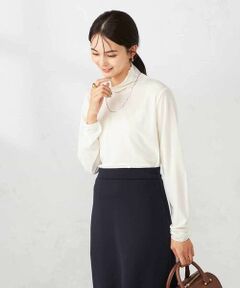 a.v.v / アー・ヴェ・ヴェ カットソー | シアーストレッチハイネックトップス