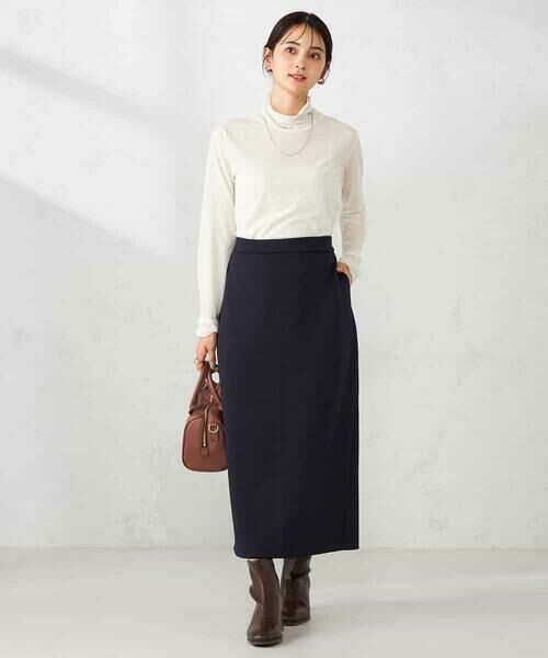 a.v.v / アー・ヴェ・ヴェ カットソー | シアーストレッチハイネックトップス | 詳細11