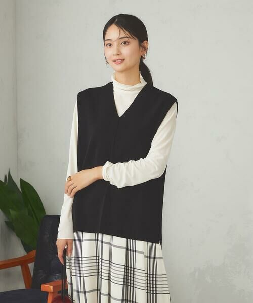 a.v.v / アー・ヴェ・ヴェ カットソー | シアーストレッチハイネックトップス | 詳細21