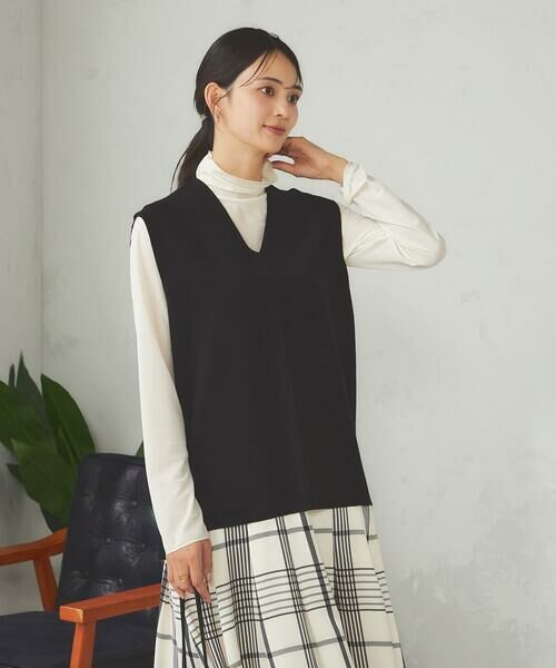 a.v.v / アー・ヴェ・ヴェ カットソー | シアーストレッチハイネックトップス | 詳細22