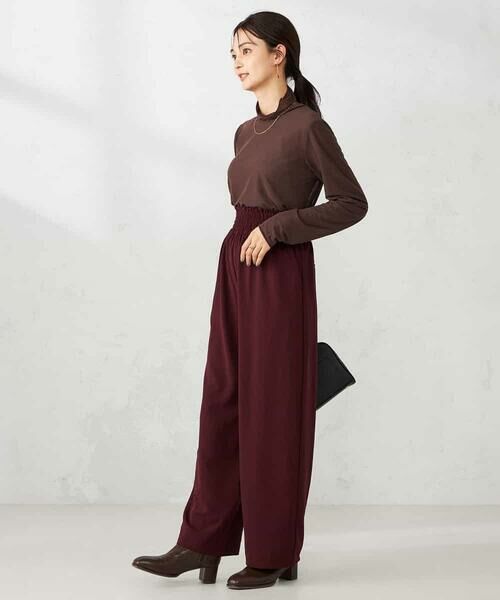 a.v.v / アー・ヴェ・ヴェ カットソー | シアーストレッチハイネックトップス | 詳細29