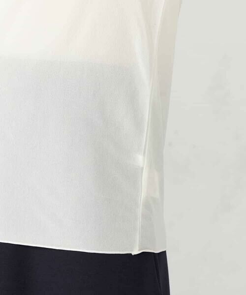 a.v.v / アー・ヴェ・ヴェ カットソー | シアーストレッチハイネックトップス | 詳細3