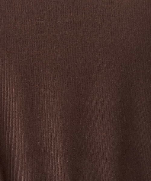 a.v.v / アー・ヴェ・ヴェ カットソー | シアーストレッチハイネックトップス | 詳細5