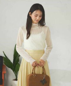 a.v.v / アー・ヴェ・ヴェ カットソー | シアーウェーブハイネックカットソー