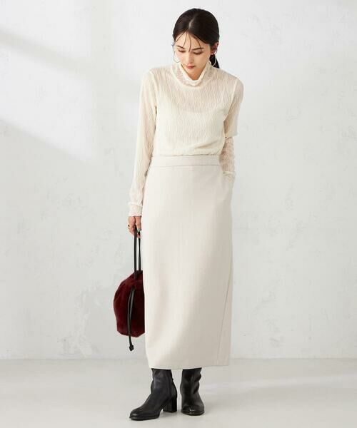 a.v.v / アー・ヴェ・ヴェ カットソー | シアーウェーブハイネックカットソー | 詳細15