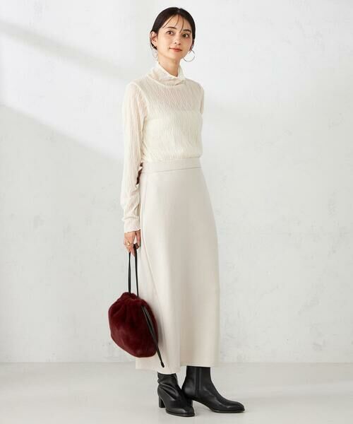 a.v.v / アー・ヴェ・ヴェ カットソー | シアーウェーブハイネックカットソー | 詳細16