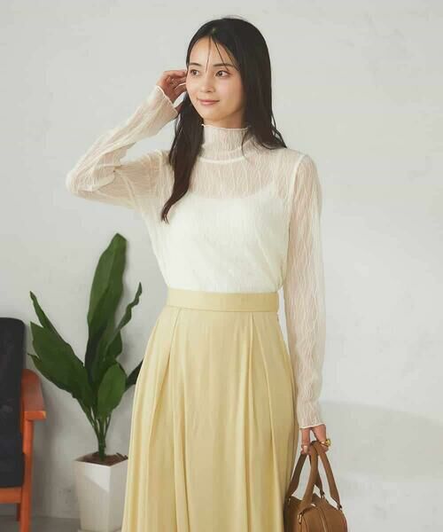 a.v.v / アー・ヴェ・ヴェ カットソー | シアーウェーブハイネックカットソー | 詳細2