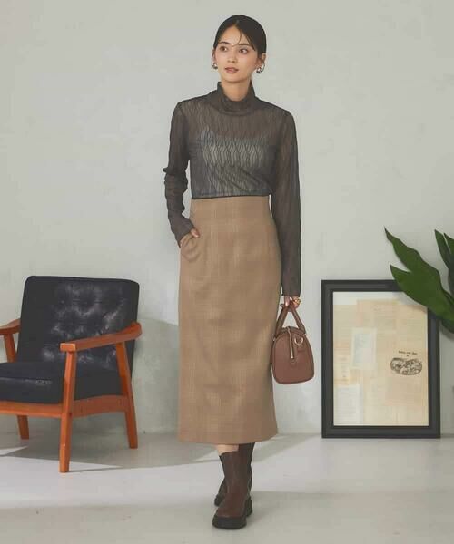 a.v.v / アー・ヴェ・ヴェ カットソー | シアーウェーブハイネックカットソー | 詳細21