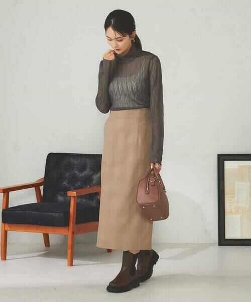 a.v.v / アー・ヴェ・ヴェ カットソー | シアーウェーブハイネックカットソー | 詳細23