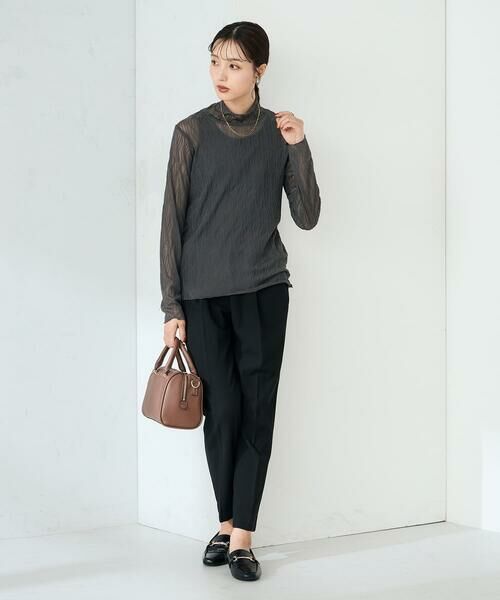 a.v.v / アー・ヴェ・ヴェ カットソー | シアーウェーブハイネックカットソー | 詳細29