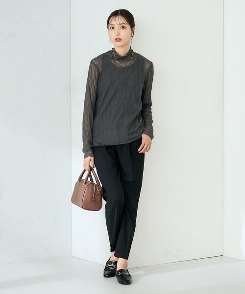 a.v.v / アー・ヴェ・ヴェ カットソー | シアーウェーブハイネックカットソー | 詳細30