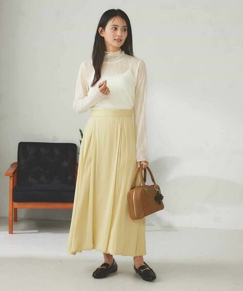 a.v.v / アー・ヴェ・ヴェ カットソー | シアーウェーブハイネックカットソー | 詳細4