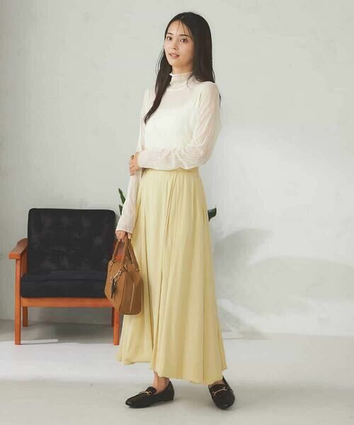 a.v.v / アー・ヴェ・ヴェ カットソー | シアーウェーブハイネックカットソー | 詳細7