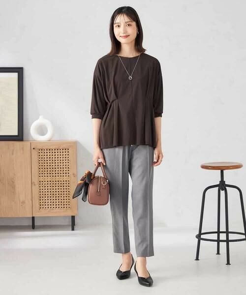 a.v.v / アー・ヴェ・ヴェ カットソー | フロントタックチュニックトップス | 詳細11