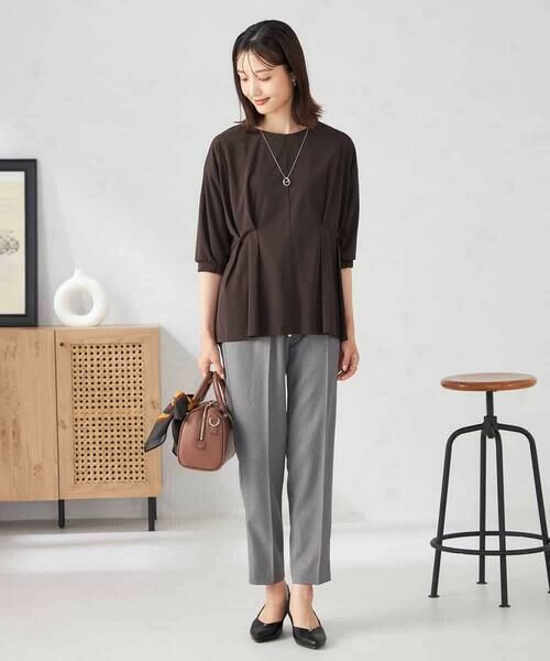 a.v.v / アー・ヴェ・ヴェ カットソー | フロントタックチュニックトップス | 詳細12