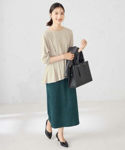 a.v.v / アー・ヴェ・ヴェ カットソー | フロントタックチュニックトップス | 詳細21