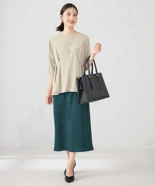 a.v.v / アー・ヴェ・ヴェ カットソー | フロントタックチュニックトップス | 詳細26