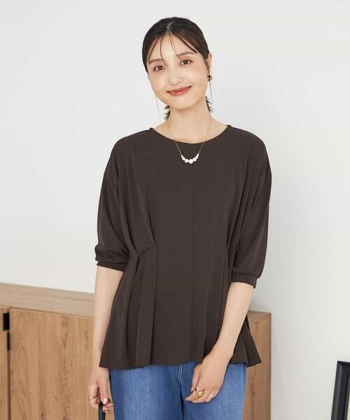 a.v.v / アー・ヴェ・ヴェ カットソー | フロントタックチュニックトップス | 詳細7