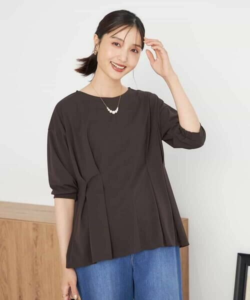 a.v.v / アー・ヴェ・ヴェ カットソー | フロントタックチュニックトップス | 詳細8