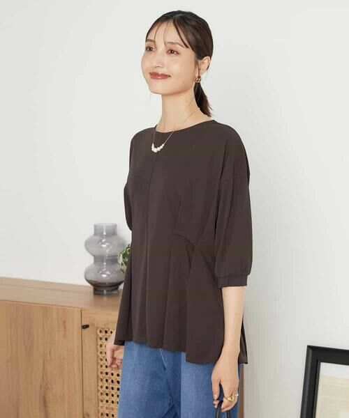 a.v.v / アー・ヴェ・ヴェ カットソー | フロントタックチュニックトップス | 詳細9