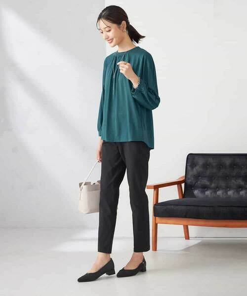 a.v.v / アー・ヴェ・ヴェ カットソー | ギャザーネックドルマントップス | 詳細10