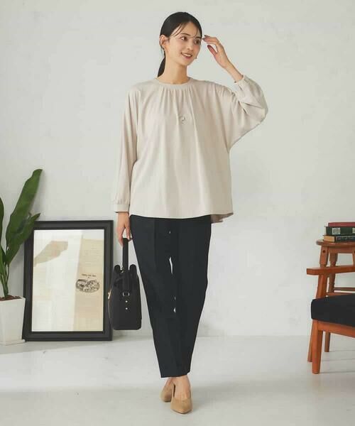 a.v.v / アー・ヴェ・ヴェ カットソー | ギャザーネックドルマントップス | 詳細22