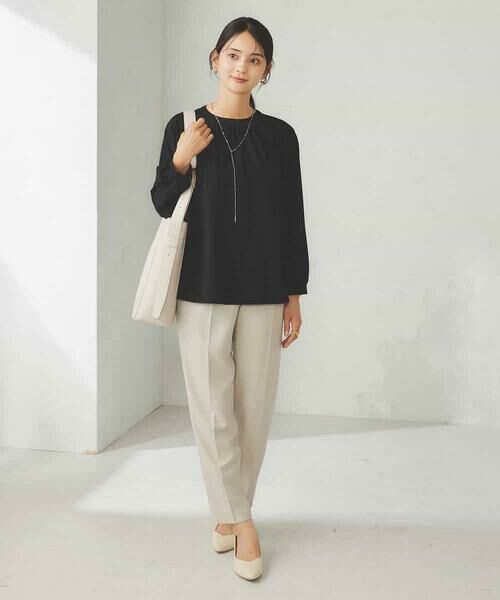 a.v.v / アー・ヴェ・ヴェ カットソー | ギャザーネックドルマントップス | 詳細28