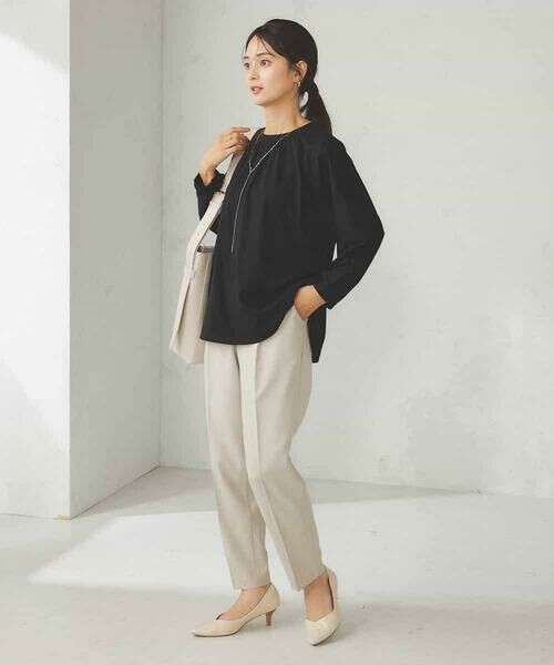 a.v.v / アー・ヴェ・ヴェ カットソー | ギャザーネックドルマントップス | 詳細29