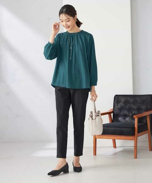 a.v.v / アー・ヴェ・ヴェ カットソー | ギャザーネックドルマントップス | 詳細9