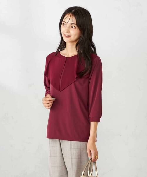 a.v.v / アー・ヴェ・ヴェ カットソー | シアーラッフルトップス | 詳細1