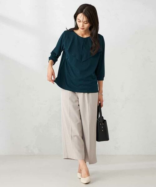 a.v.v / アー・ヴェ・ヴェ カットソー | シアーラッフルトップス | 詳細11