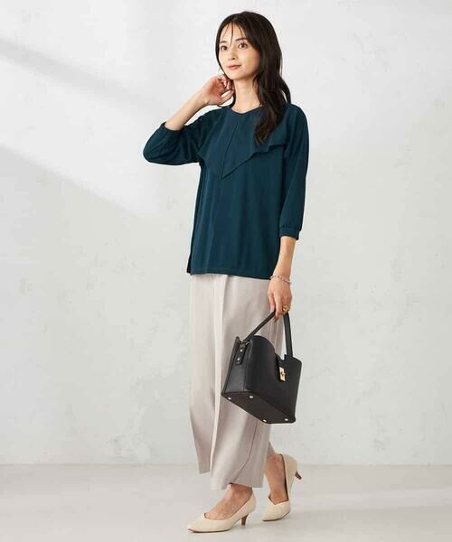 a.v.v / アー・ヴェ・ヴェ カットソー | シアーラッフルトップス | 詳細13