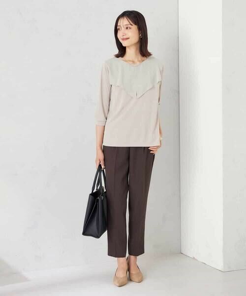 a.v.v / アー・ヴェ・ヴェ カットソー | シアーラッフルトップス | 詳細17