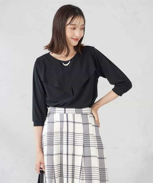 a.v.v / アー・ヴェ・ヴェ カットソー | シアーラッフルトップス | 詳細22