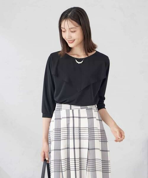 a.v.v / アー・ヴェ・ヴェ カットソー | シアーラッフルトップス | 詳細23