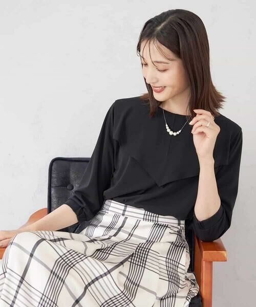 a.v.v / アー・ヴェ・ヴェ カットソー | シアーラッフルトップス | 詳細24