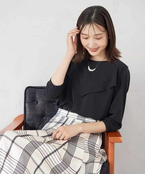 a.v.v / アー・ヴェ・ヴェ カットソー | シアーラッフルトップス | 詳細25