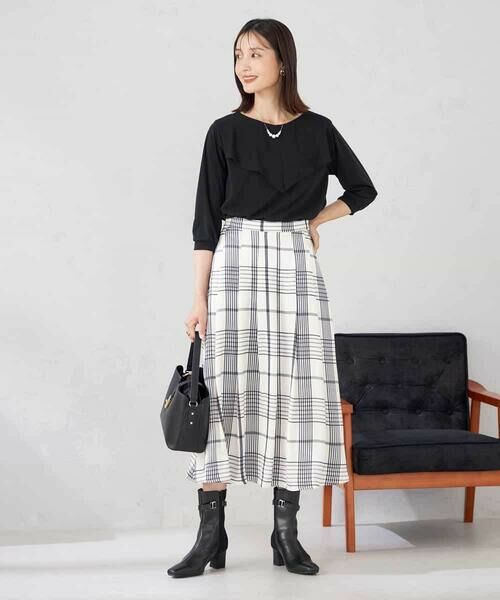 a.v.v / アー・ヴェ・ヴェ カットソー | シアーラッフルトップス | 詳細27